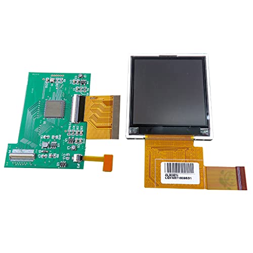 SHURROW Fácil de Instalar La Pantalla LCD de Alto Brillo IPS de tamaño Original de 2,6"es Adecuada para Nin-tendo Gameboy Pocket GBP