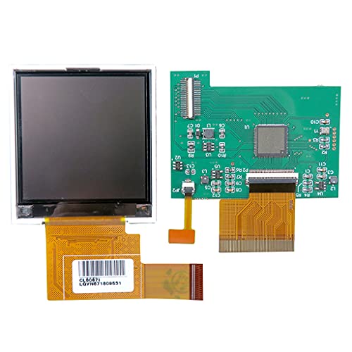 SHURROW Fácil de Instalar La Pantalla LCD de Alto Brillo IPS de tamaño Original de 2,6"es Adecuada para Nin-tendo Gameboy Pocket GBP