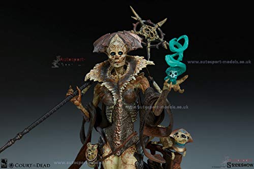 Sideshow Collectibles Court of The Dead PVC Statue Xiall - Osteomancers Vision 33 cm