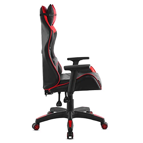Silla oficina gaming sillon despacho escritorio reclinable giratoria Rojo McHaus
