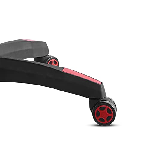 Silla oficina gaming sillon despacho escritorio reclinable giratoria Rojo McHaus