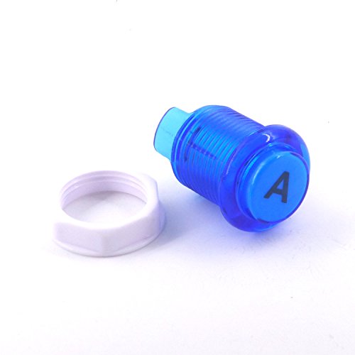 SJ@JX 2 Player LED Arcade Game DIY Kit Mechanical Keyboard Switch PC MAME Raspberry Pi LED Button Fighting Joystick Controller Zero delay USB Encoder Retropie