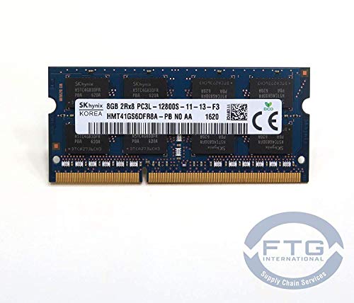SK Hynix HMT41GS6DFR8A-PB 8GB DDR3-1600 SODIMM PC3L-12800S Dual Rank x8 Module 863492-001