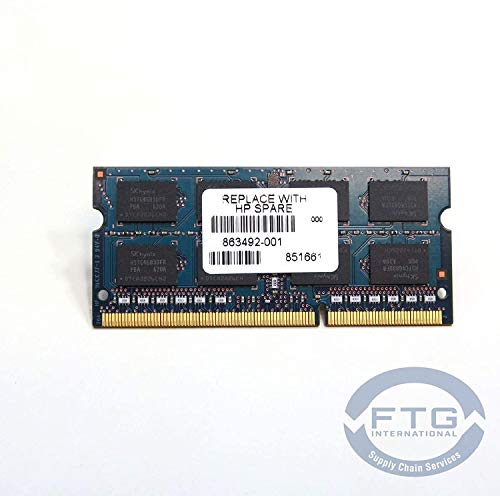 SK Hynix HMT41GS6DFR8A-PB 8GB DDR3-1600 SODIMM PC3L-12800S Dual Rank x8 Module 863492-001