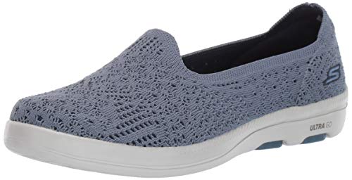 Skechers ON-The-GO Bliss ELATION, Zapatillas Mujer, Azul (Blue Textile BLU), 36.5 EU