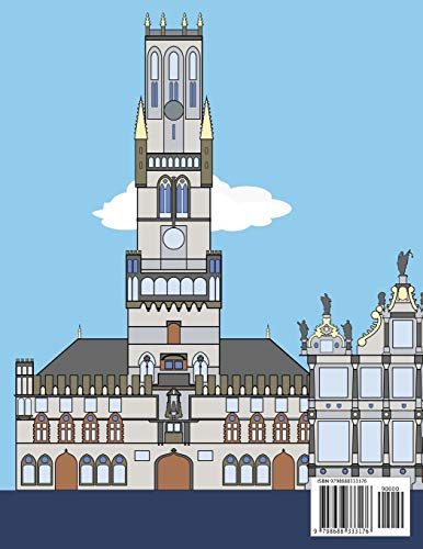 Skylines in Europe Coloring Book for Kids 4