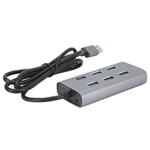 Socobeta Acoplamiento USB Statio Aleación de Aluminio USB 3.0 Eje USB Plug and Play para PC