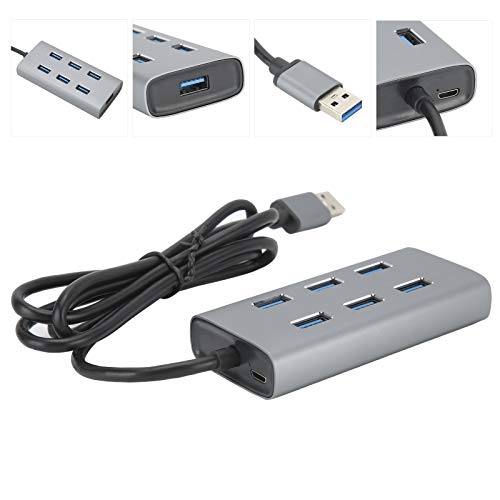 Socobeta Acoplamiento USB Statio Aleación de Aluminio USB 3.0 Eje USB Plug and Play para PC