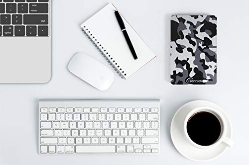 Sonnics 320 GB gris Camo disco duro externo USB 3.0 velocidad de transferencia súper rápida para uso con Windows PC, Apple Mac, Smart TV, Xbox One y PS4 edición especial