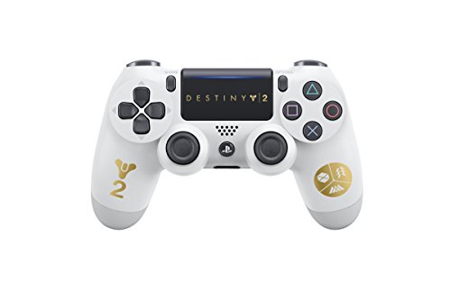 Sony - Mando Dual Shock 4 Destiny, Color Blanco (PS4)