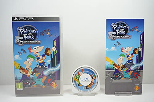 Sony Phineas and Ferb - Juego (PSP, PlayStation Portable (PSP), Acción / Aventura, E10 + (Everyone 10 +))
