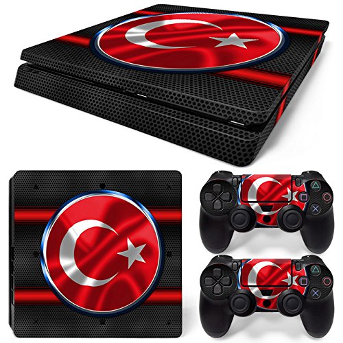 Sony PS4 Playstation 4 Slim Skin Design Foils Pegatina Set - Turkey Motivo