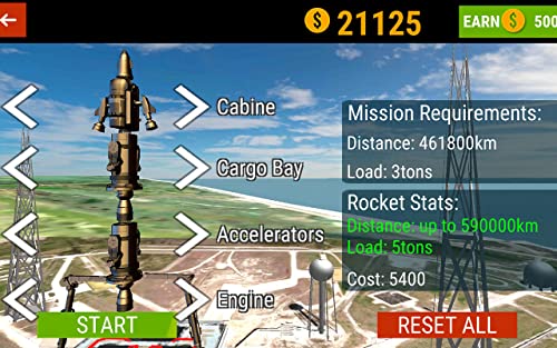 Space Program Launcher: Reach the Space