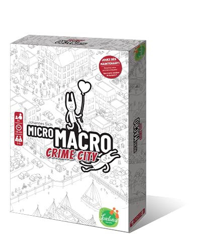 Spiel Spielwise Micro Macro Crime City SPI001MA - Juego de mesa, multicolor (versión en francés)