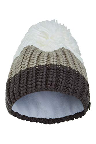 Spyder Twisty Beanie - Gorro (Talla única), Color Blanco