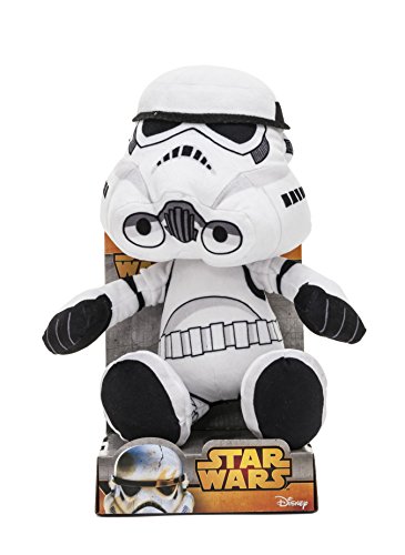 Star Wars - Trooper Storm en Steam Velboa Felpa, 25 cm de displaybox - Peluche Stormtrooper 25 cm
