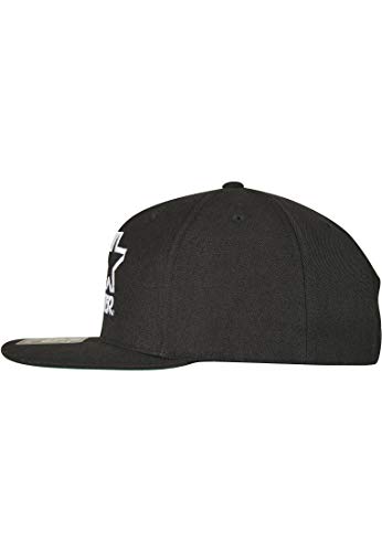 STARTER BLACK LABEL Starter Logo Snapback Gorra de béisbol, Negro, One Size Unisex Adulto