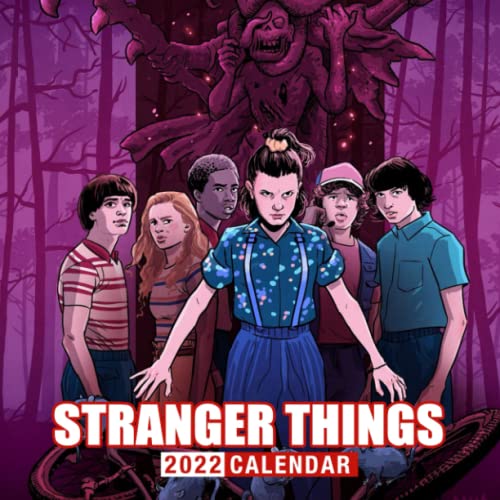 Stɾαɳgҽɾ Thιɳɠs Movie Calendar 2022: A Great Movie For Anyone Lover Stranger Things To Welcome A New Year | Calendario Calendrier Kalender 2022 | Bonus 4 months 2023. Lunar Moon Phases