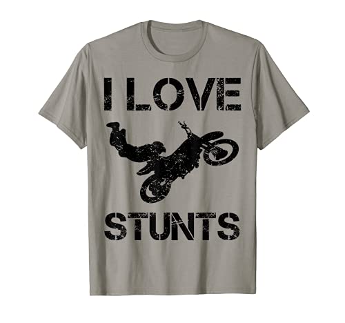 Stuntman mit Motorrad Kaskadeur Stuntdouble - Juego de acrobacias Camiseta