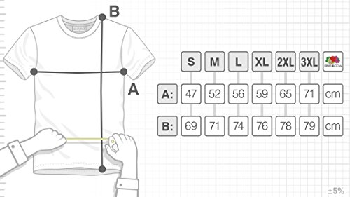 style3 64 bit Gamepad Cianotipo Camiseta para Hombre T-Shirt, Talla:3XL, Color:Negro