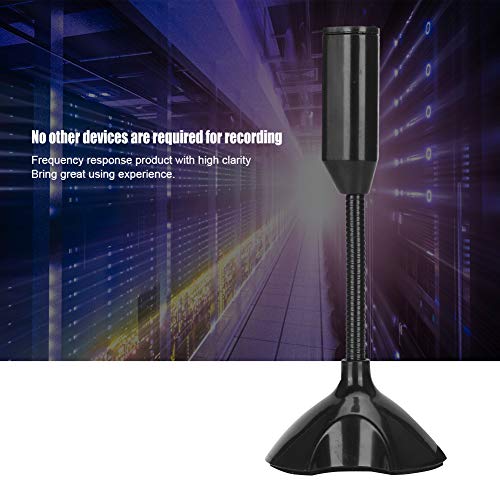 T angxi Micrófono de PC para Raspberry Pi, micrófono USB sin Controlador Plug and Play Micrófono de grabación de computadora Micrófono sin Unidad para Win XP para Raspberry Pi 2/3