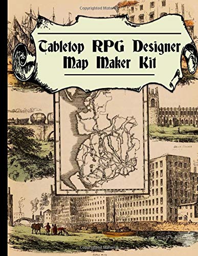 Tabletop RPG Designer Map Maker Kit: Expand on your Tabletop RPG Designer | Space for creating 4 new worlds, 15 towns, 28 quest givers, and 15 ... minds, artist, and Role Players and DMs
