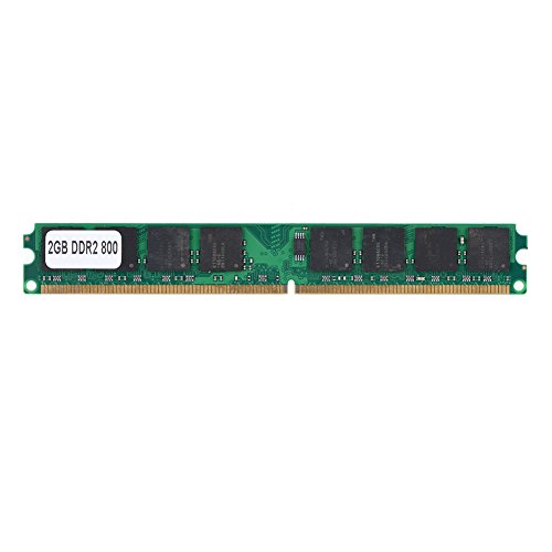Tangxi Memoria DDR2, DDR2 RAM Profesional, 2GB Meomory 800MHz PC2-6400 204Pin, Memoria de Escritorio para la Placa Base AMD/Intel, Totalmente Compatible con computadora de Escritorio