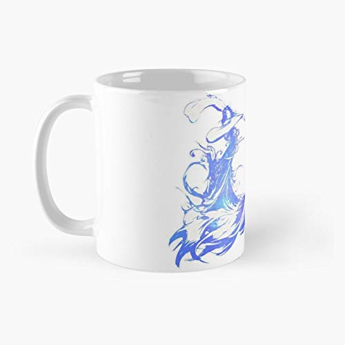 Taza clásica de Final Fantasy X, con diseño de galaxia, el mejor regalo, divertida taza de café, 325 ml
