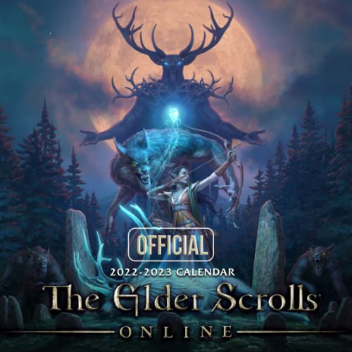The Elder Scrolls Online: OFFICIAL 2022 Calendar - Video Game calendar 2022 - The Elder Scrolls Online -18 monthly 2022-2023 Calendar - Planner ... games Kalendar Calendario Calendrier). 5