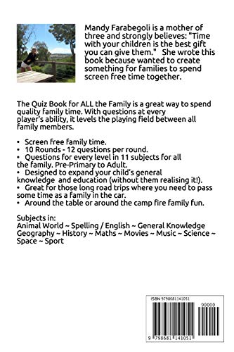 The Quiz Book for ALL the Family: Get the family off of screens and all play together