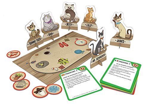 ThinkFun - Cat Crimes, Juego de Lógica, 1+ Jugadores, Edad Recomendada 8+, multicolor - Dimensiones 16 x 24 x 4