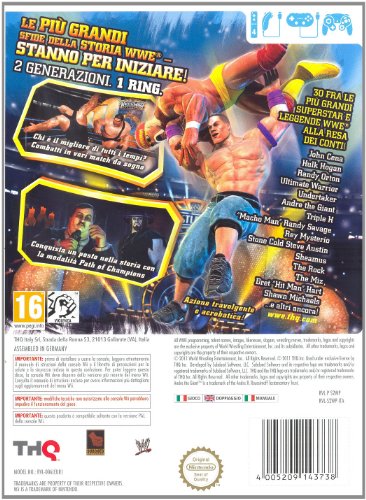 THQ WWE All-Stars, Wii - Juego (Wii, Nintendo Wii, Lucha, M (Maduro))