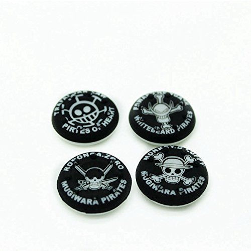 Thumbstick Grips for PS4 XBOX WII U Switch - Caps for all Controllers - Pirates White