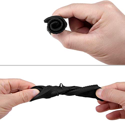 Timagebreze Funda de Silicona para Mando una Distancia para PS5, Funda Protectora Suave una Prueba de Polvo una Prueba de Golpes de 360 Grados para PS5 Media Remote Negro