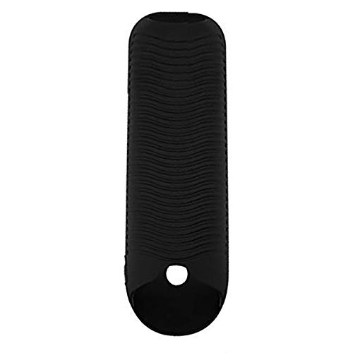 Timagebreze Funda de Silicona para Mando una Distancia para PS5, Funda Protectora Suave una Prueba de Polvo una Prueba de Golpes de 360 Grados para PS5 Media Remote Negro