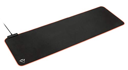 Trust GXT 764 Glide-Flex - XXL Alfombrilla de ratón RGB, Color Negro