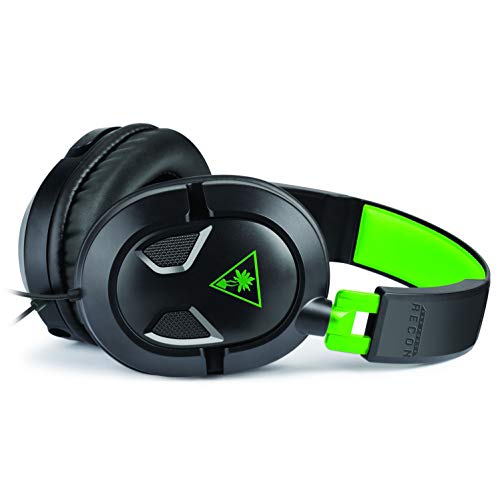 Turtle Beach Ear Force Recon 50X Binaural Diadema Negro, Verde - Auriculares con micrófono (PC/Juegos, Binaural, Diadema, Negro, Verde, Xbox One, Playstation 4, PC, Mac, Alámbrico)