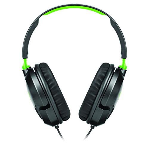 Turtle Beach Ear Force Recon 50X Binaural Diadema Negro, Verde - Auriculares con micrófono (PC/Juegos, Binaural, Diadema, Negro, Verde, Xbox One, Playstation 4, PC, Mac, Alámbrico)