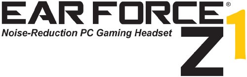 Turtle Beach Ear Force Z1 - Auriculares (Con cables, 2x 3.5 mm, 3.048 m, 20 - 20000 Hz, 32 Ohmio, 120 Db) Black