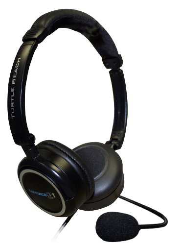 Turtle Beach Ear Force Z1 - Auriculares (Con cables, 2x 3.5 mm, 3.048 m, 20 - 20000 Hz, 32 Ohmio, 120 Db) Black