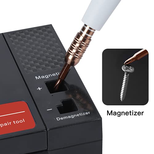 U/D Profesional Magnético de Juego de Destornilladores con Magnetizador, El Juego Destornilladores precision Portatil Kit destornilladores para reparar computadoras, reloj, iPhone, iPad, Mac mucho más
