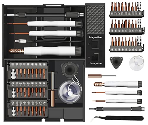 U/D Profesional Magnético de Juego de Destornilladores con Magnetizador, El Juego Destornilladores precision Portatil Kit destornilladores para reparar computadoras, reloj, iPhone, iPad, Mac mucho más