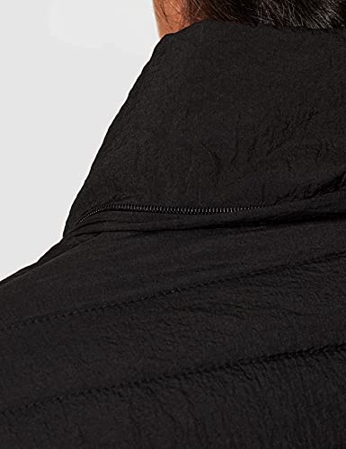 Ulla Popken Longjacke Mit Kapuze Chaqueta, Negro (Schwarz 10), 44 (Talla del Fabricante: 42) para Mujer