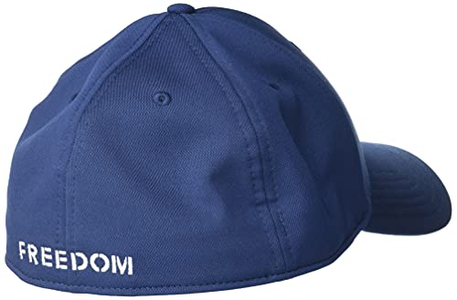 Under Armour Men's Freedom Blitzing Hat , Academy Blue (408)/White , Medium/Large
