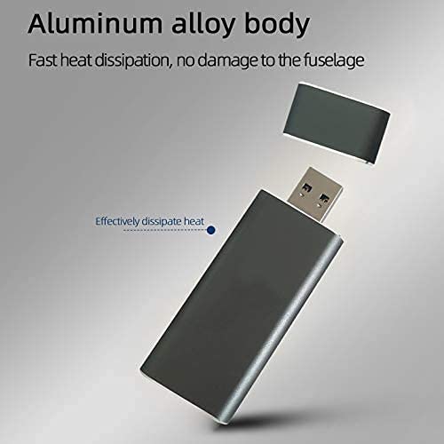 Unidad de estado sólido externa de 1.8 pulgadas, 1 TB, 512 GB, 128 GB, 64 GB, USB 3.0, almacenamiento de copia de seguridad portátil, adecuado para PC, Macbook, portátil (1 TB, negro)