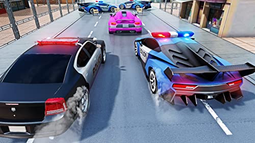 Us Police Car Chase: juegos de coches de policía reales de Gangster Chase