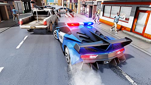 Us Police Car Chase: juegos de coches de policía reales de Gangster Chase
