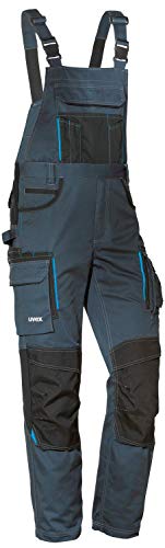 Uvex Pantalones de Trabajo Tune-up Long para Hombre - Peto con Bolsillo en la Rodilla - 44