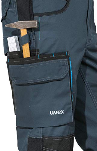Uvex Pantalones de Trabajo Tune-up Long para Hombre - Peto con Bolsillo en la Rodilla - 44