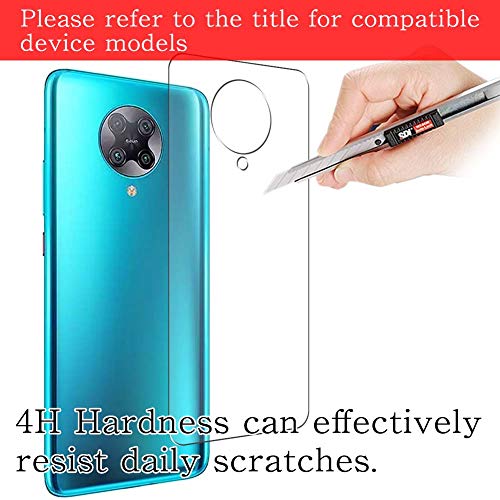 VacFun 2 Piezas Protector de pantalla Posterior, compatible con Orbic Wonder, Película de Trasera Piel (Not Cristal Templado)